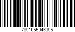 Código de barras (EAN, GTIN, SKU, ISBN): '7891055046395'