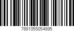Código de barras (EAN, GTIN, SKU, ISBN): '7891055054895'