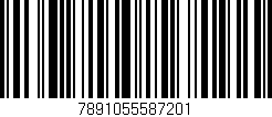 Código de barras (EAN, GTIN, SKU, ISBN): '7891055587201'