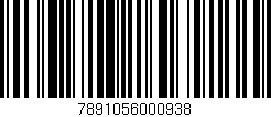 Código de barras (EAN, GTIN, SKU, ISBN): '7891056000938'