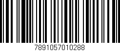 Código de barras (EAN, GTIN, SKU, ISBN): '7891057010288'