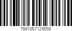 Código de barras (EAN, GTIN, SKU, ISBN): '7891057124558'