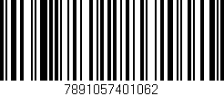 Código de barras (EAN, GTIN, SKU, ISBN): '7891057401062'
