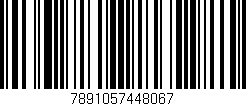 Código de barras (EAN, GTIN, SKU, ISBN): '7891057448067'