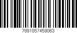 Código de barras (EAN, GTIN, SKU, ISBN): '7891057459063'