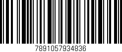 Código de barras (EAN, GTIN, SKU, ISBN): '7891057934836'