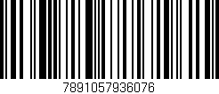 Código de barras (EAN, GTIN, SKU, ISBN): '7891057936076'
