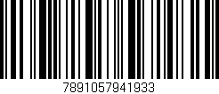Código de barras (EAN, GTIN, SKU, ISBN): '7891057941933'