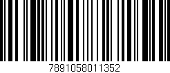 Código de barras (EAN, GTIN, SKU, ISBN): '7891058011352'
