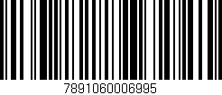 Código de barras (EAN, GTIN, SKU, ISBN): '7891060006995'