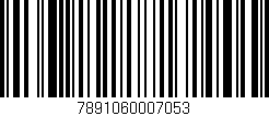 Código de barras (EAN, GTIN, SKU, ISBN): '7891060007053'
