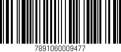 Código de barras (EAN, GTIN, SKU, ISBN): '7891060009477'