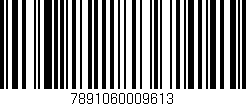 Código de barras (EAN, GTIN, SKU, ISBN): '7891060009613'