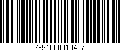 Código de barras (EAN, GTIN, SKU, ISBN): '7891060010497'