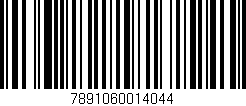 Código de barras (EAN, GTIN, SKU, ISBN): '7891060014044'