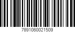 Código de barras (EAN, GTIN, SKU, ISBN): '7891060021509'