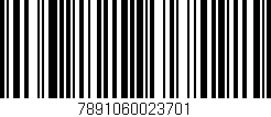 Código de barras (EAN, GTIN, SKU, ISBN): '7891060023701'