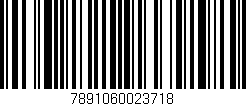 Código de barras (EAN, GTIN, SKU, ISBN): '7891060023718'