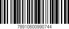 Código de barras (EAN, GTIN, SKU, ISBN): '78910600990744'