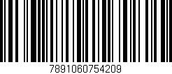 Código de barras (EAN, GTIN, SKU, ISBN): '7891060754209'