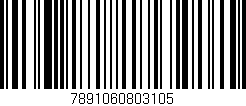 Código de barras (EAN, GTIN, SKU, ISBN): '7891060803105'