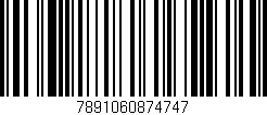 Código de barras (EAN, GTIN, SKU, ISBN): '7891060874747'
