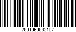 Código de barras (EAN, GTIN, SKU, ISBN): '7891060883107'