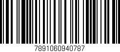 Código de barras (EAN, GTIN, SKU, ISBN): '7891060940787'