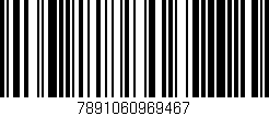 Código de barras (EAN, GTIN, SKU, ISBN): '7891060969467'