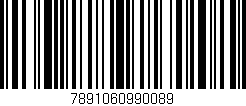Código de barras (EAN, GTIN, SKU, ISBN): '7891060990089'