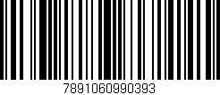 Código de barras (EAN, GTIN, SKU, ISBN): '7891060990393'