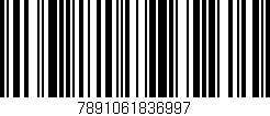 Código de barras (EAN, GTIN, SKU, ISBN): '7891061836997'