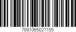 Código de barras (EAN, GTIN, SKU, ISBN): '7891065027155'