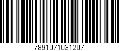 Código de barras (EAN, GTIN, SKU, ISBN): '7891071031207'