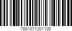 Código de barras (EAN, GTIN, SKU, ISBN): '7891071201105'