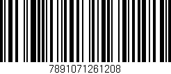 Código de barras (EAN, GTIN, SKU, ISBN): '7891071261208'