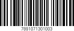 Código de barras (EAN, GTIN, SKU, ISBN): '7891071301003'