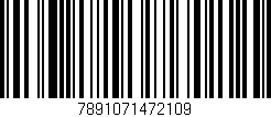 Código de barras (EAN, GTIN, SKU, ISBN): '7891071472109'