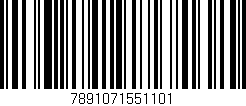 Código de barras (EAN, GTIN, SKU, ISBN): '7891071551101'
