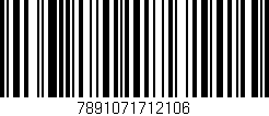 Código de barras (EAN, GTIN, SKU, ISBN): '7891071712106'