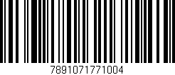 Código de barras (EAN, GTIN, SKU, ISBN): '7891071771004'