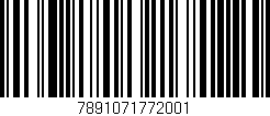 Código de barras (EAN, GTIN, SKU, ISBN): '7891071772001'