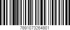 Código de barras (EAN, GTIN, SKU, ISBN): '7891073264801'