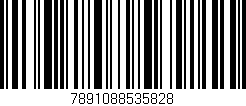 Código de barras (EAN, GTIN, SKU, ISBN): '7891088535828'