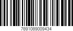Código de barras (EAN, GTIN, SKU, ISBN): '7891089009434'