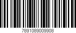 Código de barras (EAN, GTIN, SKU, ISBN): '7891089009908'