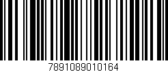 Código de barras (EAN, GTIN, SKU, ISBN): '7891089010164'
