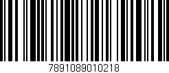 Código de barras (EAN, GTIN, SKU, ISBN): '7891089010218'