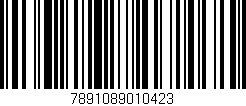 Código de barras (EAN, GTIN, SKU, ISBN): '7891089010423'
