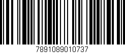 Código de barras (EAN, GTIN, SKU, ISBN): '7891089010737'